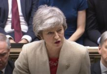 Ұлыбритания парламенті Еуроодақтан шығу туралы келісімді мақұлдамады